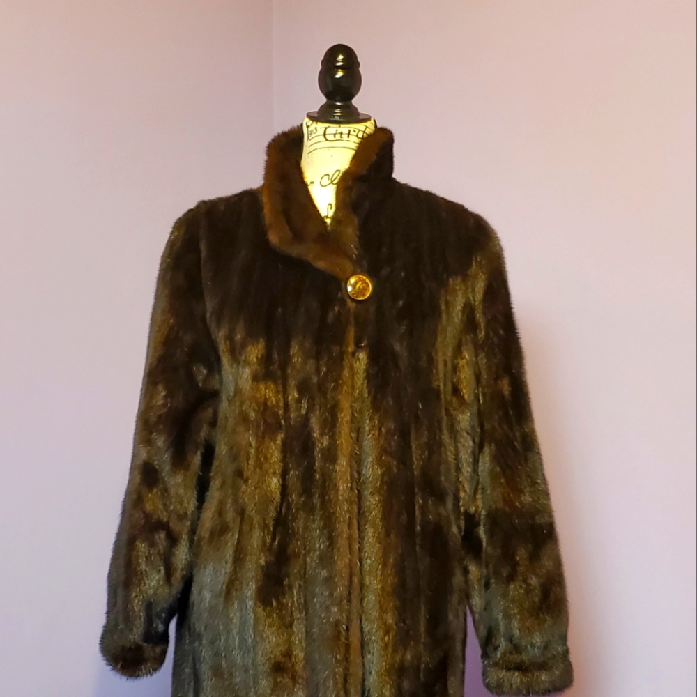 European designer full length ranch mink